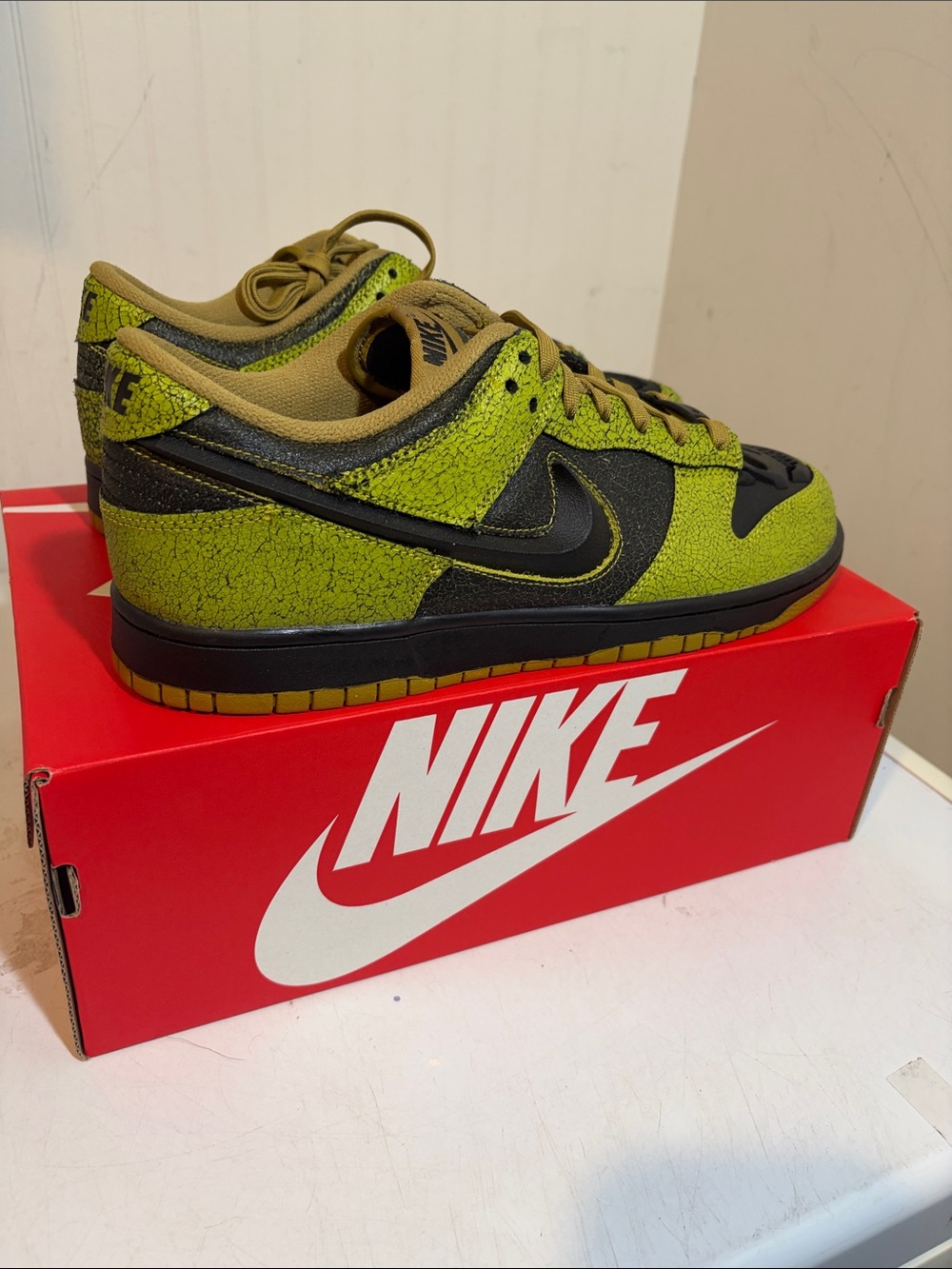 Nike Men's Dunk Low “Halloween” Green/Black 10/24 Release HV6103-300